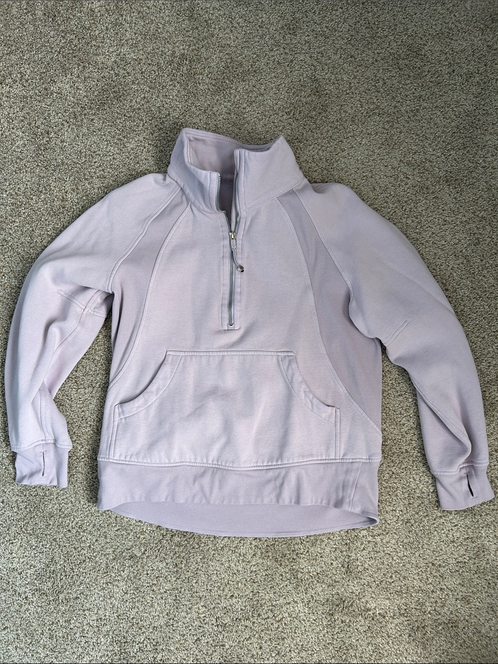 Scuba half zip full length